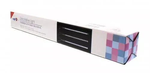 Ghirlanda luminoasa 8 turturi lumina alba cablu transparent WELL