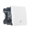 Întrerupător cu revenire 2M 10A Moda Voice – ELBI – 4 culori disponibile - Evolta Smart