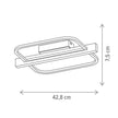 Plafoniera LED Koska PL1 Klausen lemn metal, iluminat interior modern lumina calda 3000K

