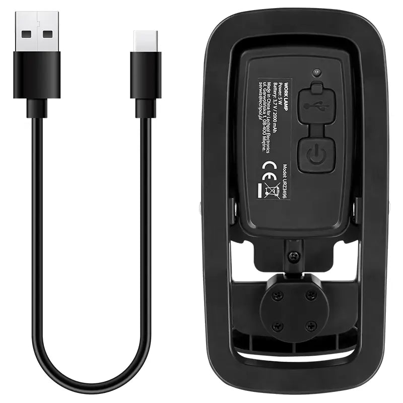 Lampa atelier LED COB 5W cu acumulator Li-Ion REBEL URZ3496