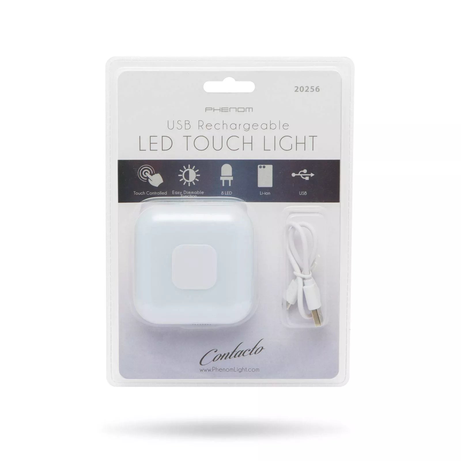 Lampa de ghidare cu senzor tactil USB cu acumulator Phenom