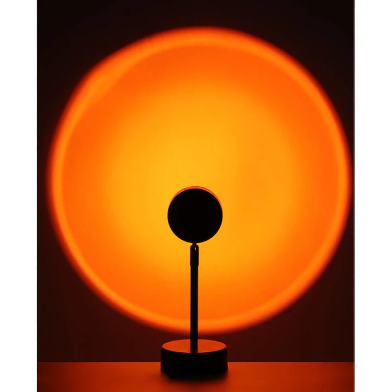 Lampa LED cu proiectie apus de soare, cap rotativ, lumina calda relaxanta - eVoltaSmart