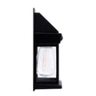 Lampa solara Bayern senzor 3W IP44, negru, Erste - eVoltaSmart