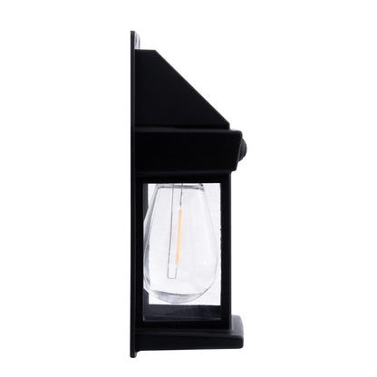 Lampa solara Bayern senzor 3W IP44, negru, Erste - eVoltaSmart