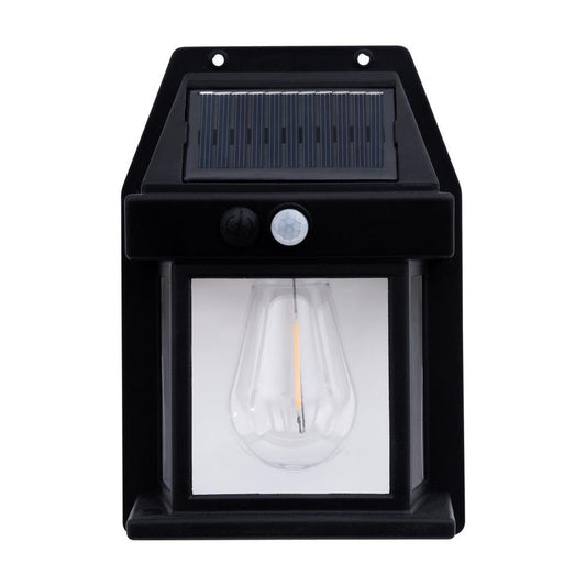 Lampa solara Bayern senzor 3W IP44, negru, Erste - eVoltaSmart