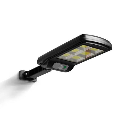 Lampa Solara LED Exterior 100W, 160 LED - uri, Senzor Miscare si Telecomanda - eVoltaSmart