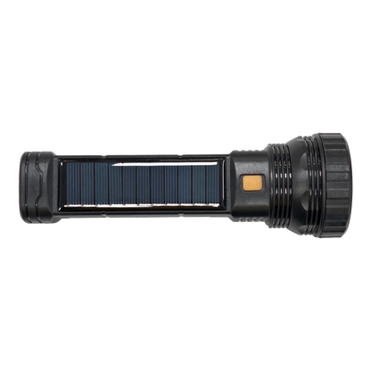 Lanterna LED USB + SOLAR 120lm neagra YF-1128