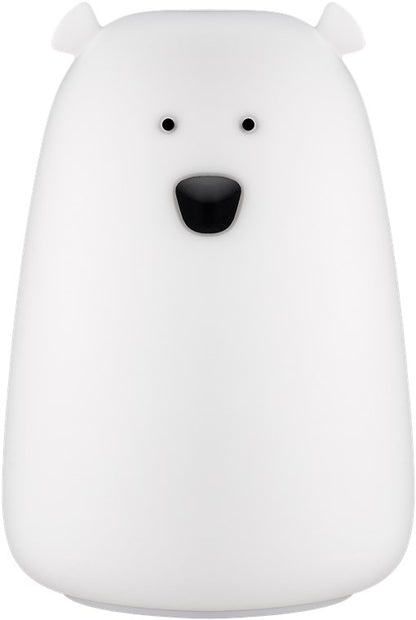 Lumina de noapte cu LED Ursul polar 7 culori 3 moduri lumina cu acumulator Goobay 61647