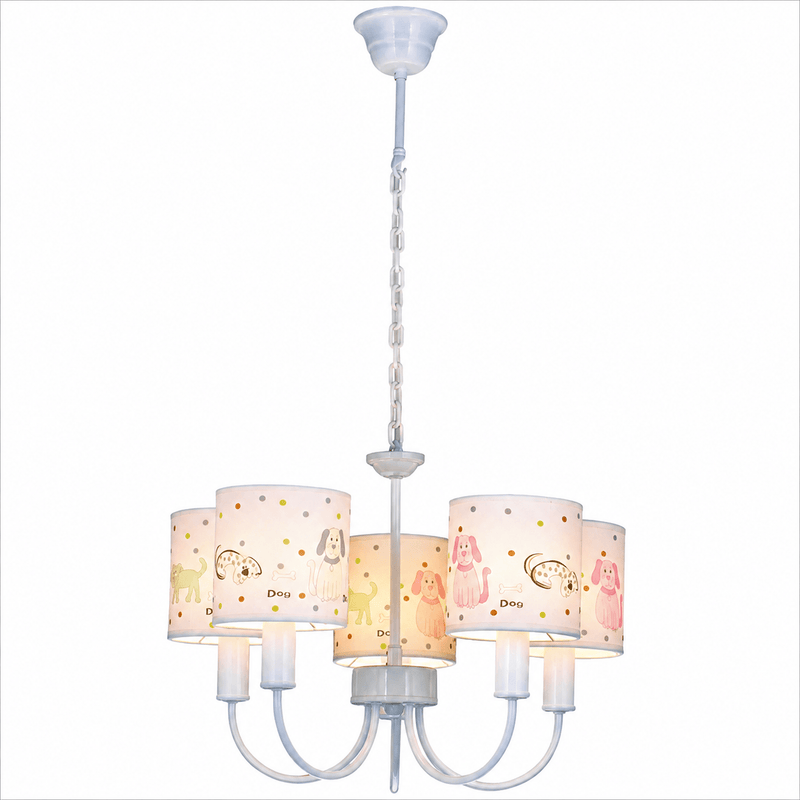 Lustra Dog Multicolor 5xE14 40W - eVoltaSmart