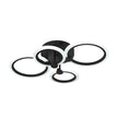 Lustra Urban LED 45W 3CCT 3150lm IP20, Negru, Erste - eVoltaSmart