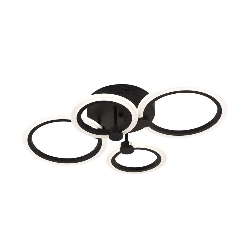 Lustra Urban LED 45W 3CCT 3150lm IP20, Negru, Erste - eVoltaSmart