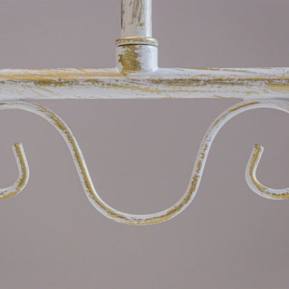 Candelabru clasic Lyric PL3 KL6094, 3 surse E27, iluminat interior alb auriu, Klausen
