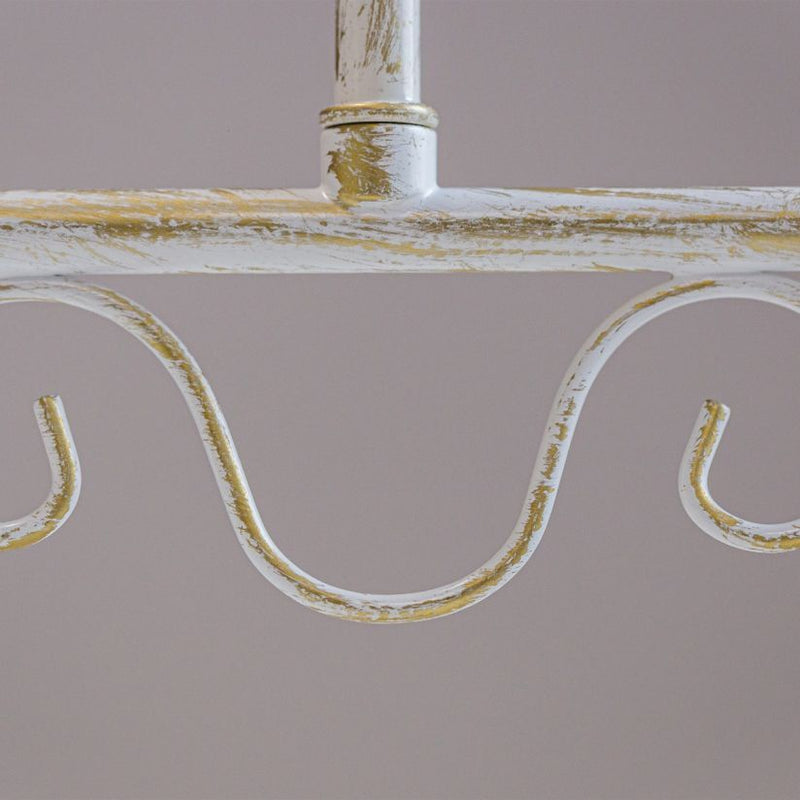 Candelabru clasic Lyric PL3 KL6094, 3 surse E27, iluminat interior alb auriu, Klausen
