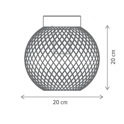 Plafoniera industrial lemn metal negru Matroz PL1 Klausen, corp iluminat tavan hol bucatarie

