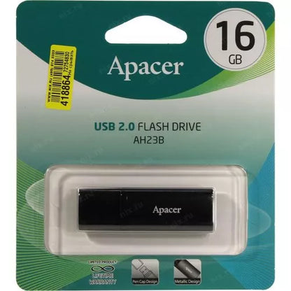 Memorie flash USB 2.0 16GB negru Apacer AH23B