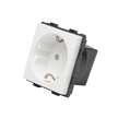 Modul priză Schuko 16A alb Pulsar Touch NS - Evolta Smart