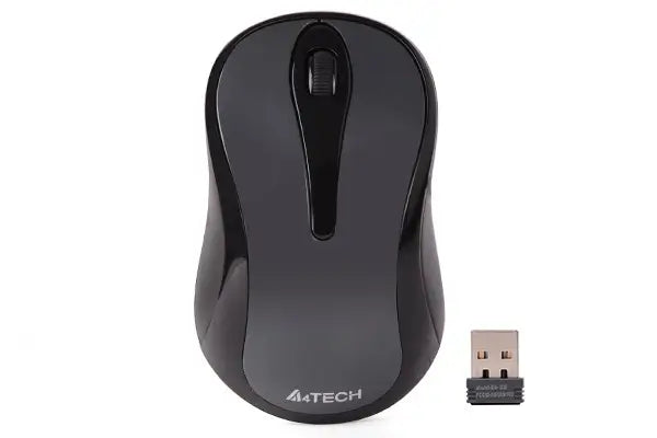 Mouse A4tech G3-280A-GG wireless 2.4GHz optic 1000dpi butoane /scroll 3/1 gri