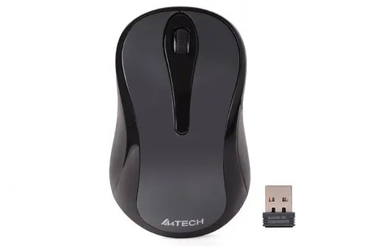 Mouse A4tech G3-280A-GG wireless 2.4GHz optic 1000dpi butoane /scroll 3/1 gri