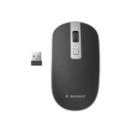 Mouse wireless 1600DPI USB GEMBIRD MUSW4B06BS