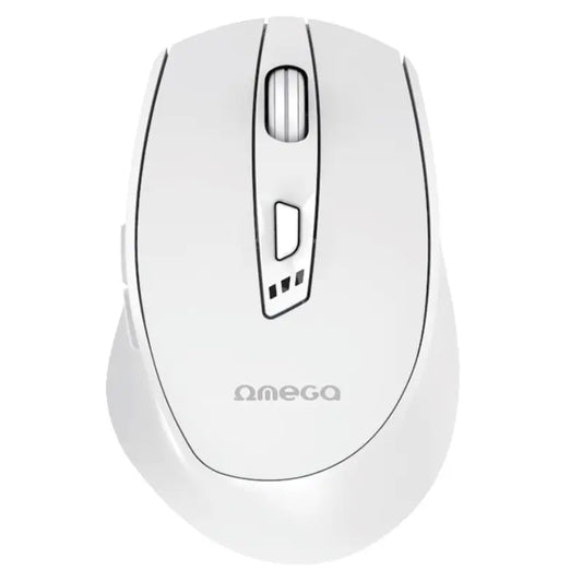 Mouse wireless reincarcabil USB-C alb OMEGA OMC529RWW