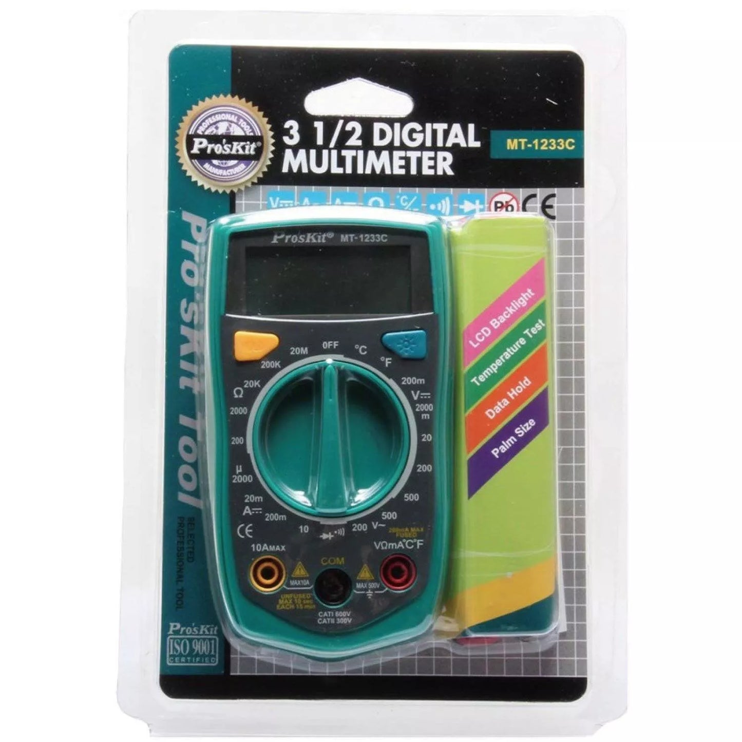 Multimetru digital cu ecran LCD 2.1" ProsKit