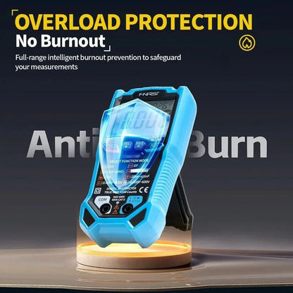 Multimetru digital Smart FNIRSI MT-40 auto-range True RMS afisaj iluminat tester tensiune NCV 600A