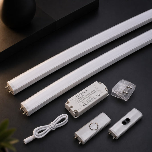 PACHET PROMO: 2x Bagheta LED Link + KIT Accesorii CADOU (Senzor inclus) - eVoltaSmart