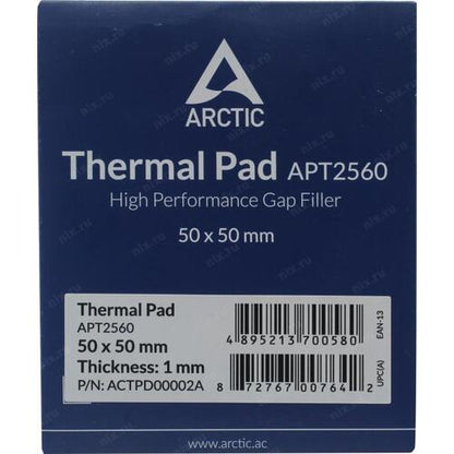 PAD termic ARCTIC 50x50x1mm 6 W/m.K ACTPD00002A