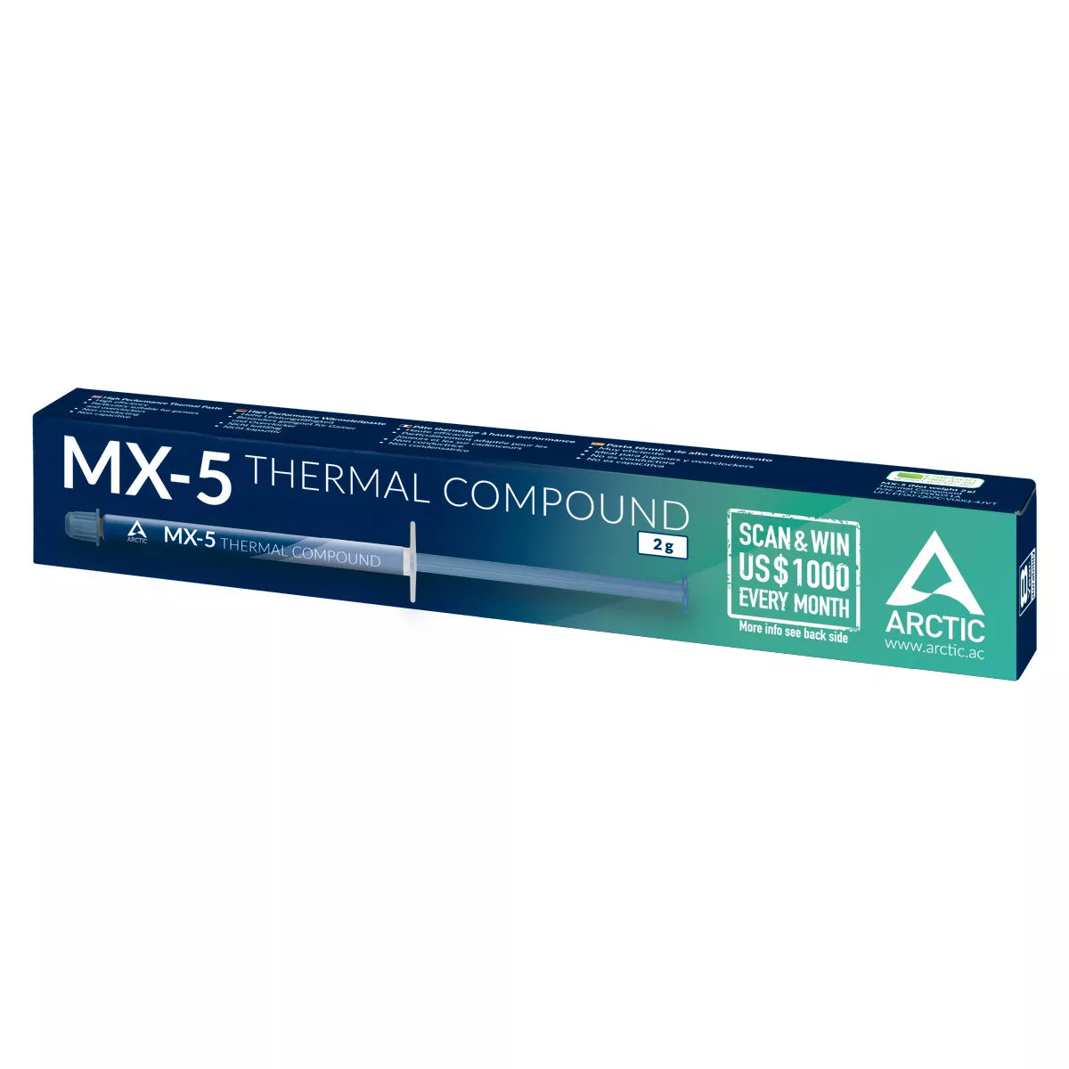 Pasta termoconductoare MX-5 2grame ARCTIC COOLING