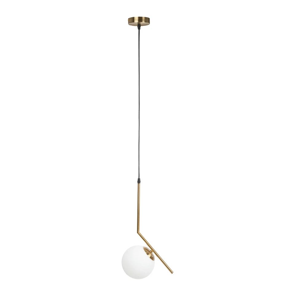 Pendul Nala 1XE14 40W 1.5m, auriu, Erste - eVoltaSmart