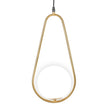 Pendul Nuli 1XE14 40W 1.5m, auriu, Erste - eVoltaSmart