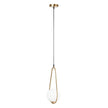 Pendul Nuli 1XE14 40W 1.5m, auriu, Erste - eVoltaSmart