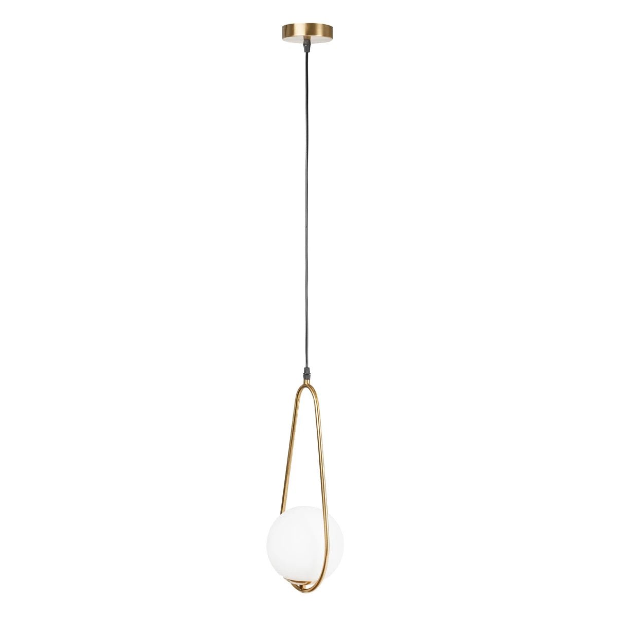 Pendul Nuli 1XE14 40W 1.5m, auriu, Erste - eVoltaSmart