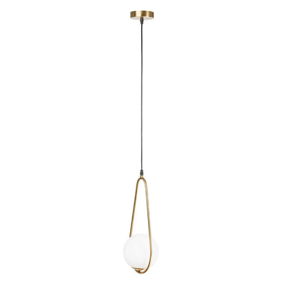 Pendul Nuli 1XE14 40W 1.5m, auriu, Erste - eVoltaSmart