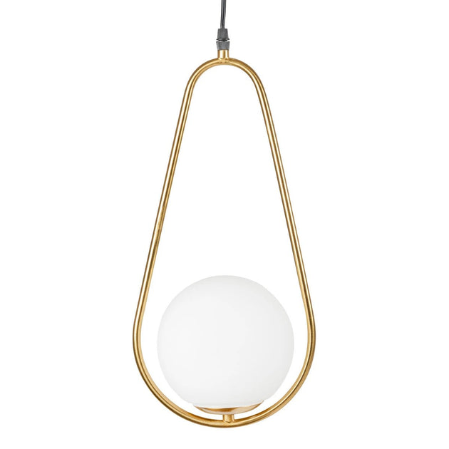 Pendul Nuli 1XE14 40W 1.5m, auriu, Erste - eVoltaSmart