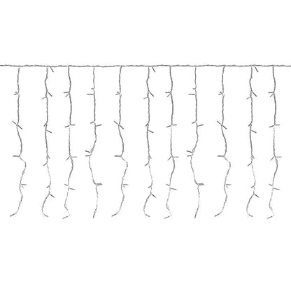 Perdea 650 LED-uri 9W IP44 alb rece 10m REBEL