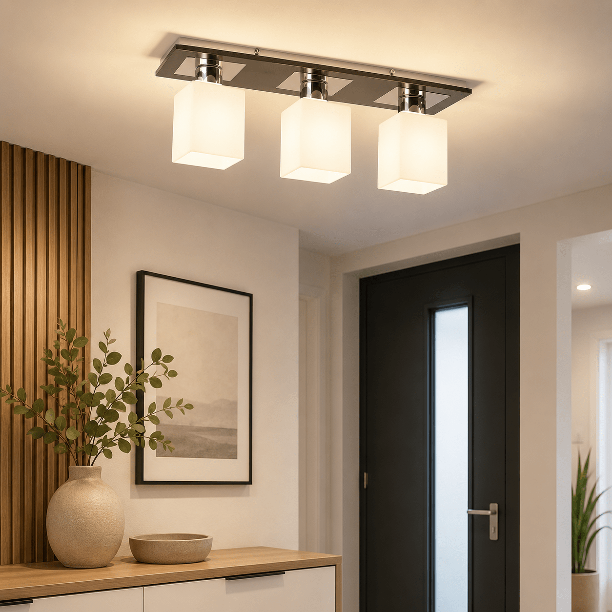 Plafoniera Andra Wenge - 60W - eVoltaSmart