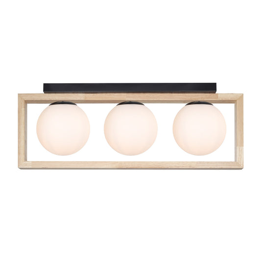 Plafonieră ARTFUL PL3, KL100093, 3xE27, natur - eVoltaSmart