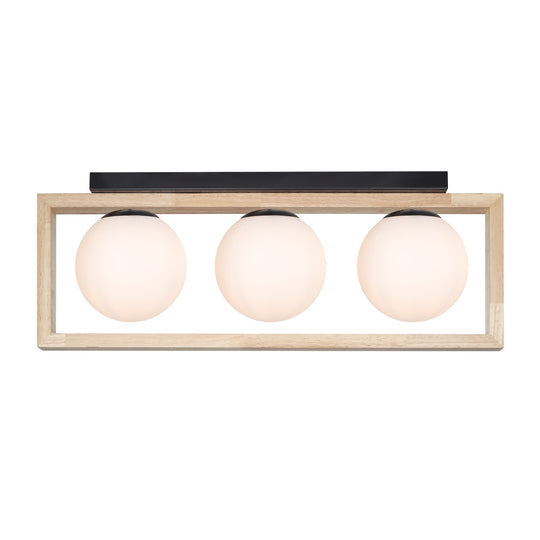 Plafonieră ARTFUL PL3, KL100093, 3xE27, natur - eVoltaSmart