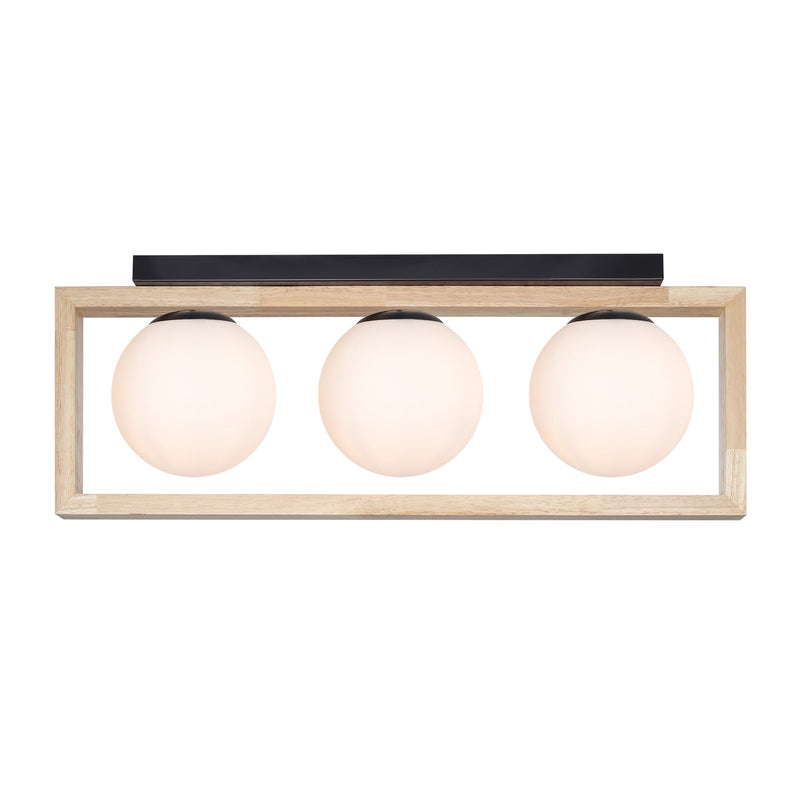 Plafonieră ARTFUL PL3, KL100093, 3xE27, natur - eVoltaSmart