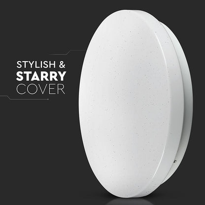 Plafoniera LED 24W 2600lm 35cm 3 in 1 Model stelute V-Tac SKU-217606