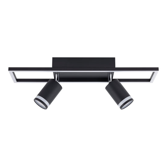 Plafonieră LEYLA AP2, KL162021, 2xGU10, negru - eVoltaSmart