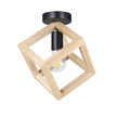 Plafonieră RHOMBUS PL1, KL101050, 1xE27, natur - eVoltaSmart