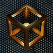 Plafonieră RHOMBUS PL1, KL101051, 1xE27, nuc - eVoltaSmart