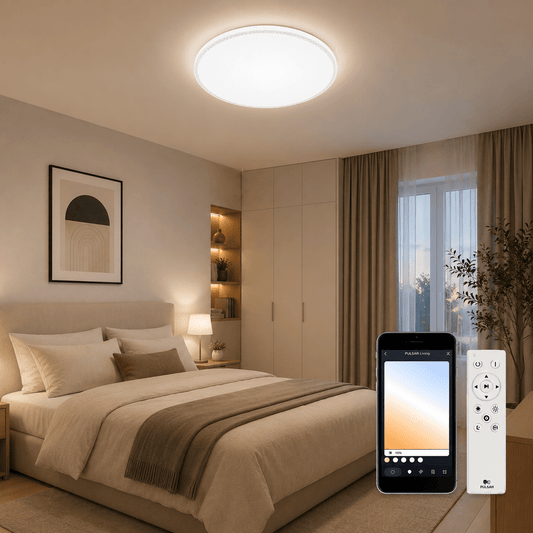 Plafoniera Smart Lord Ring 36W 3000K-6500K IP20, PULSAR - eVoltaSmart