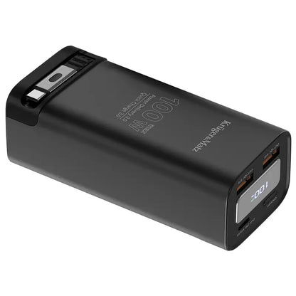 Power Bank 20000mAh 100W QC3.0 PD3.0 USB-C /USB-A Afisaj LCD Kruger&Matz KM0915