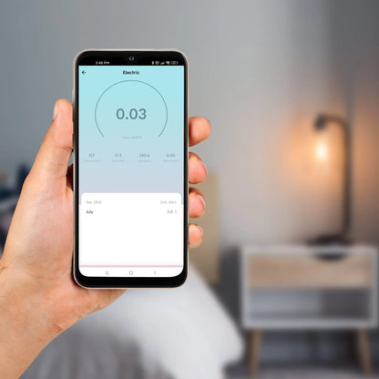 Priza Kruger&Matz KM2202-W SMART WI-FI CONNECT P4 TUYA 3680W 16A Monitorizeaza consum energie