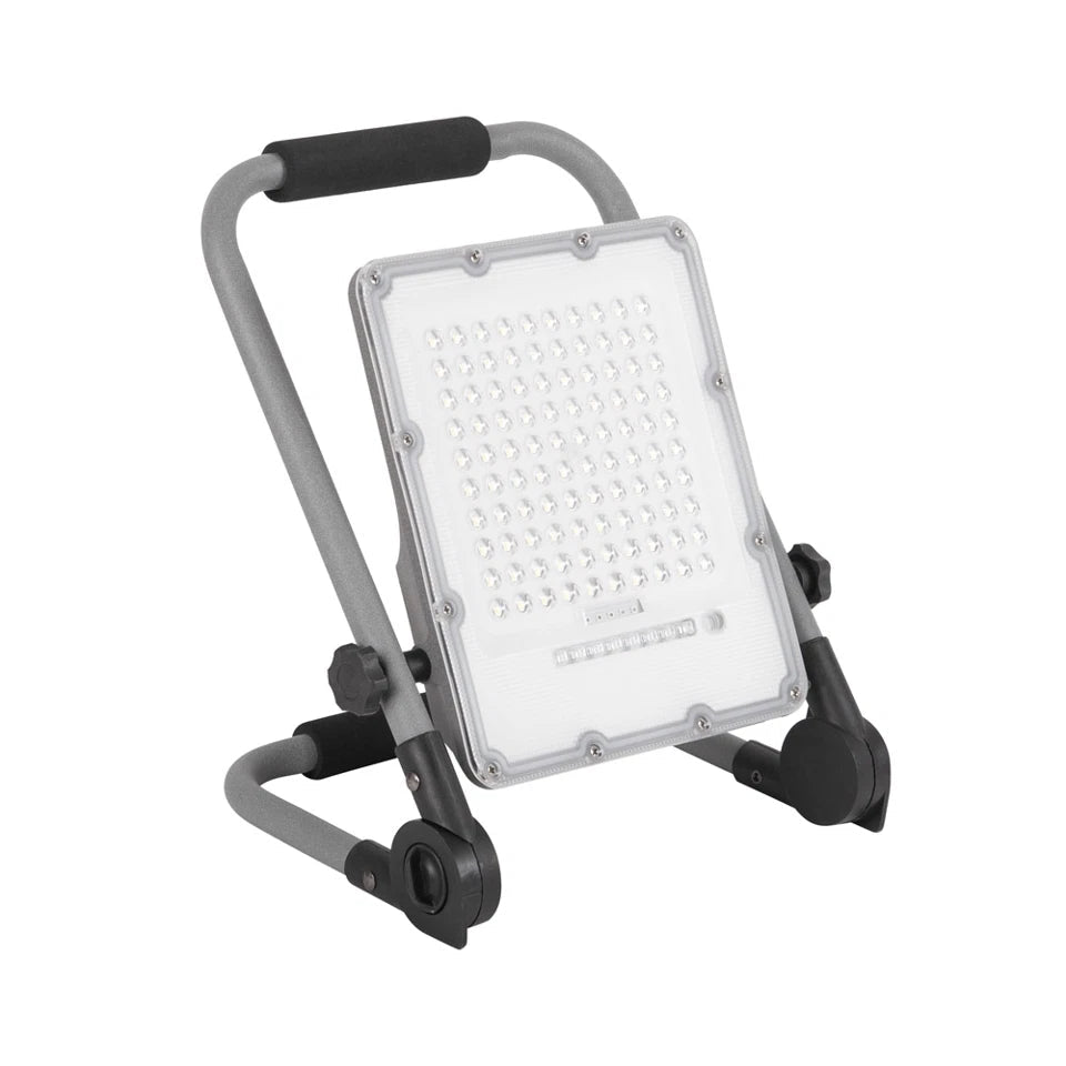 Proiector LED Portabil Gri 100W 6400K IP65 - NOVELITE - eVoltaSmart