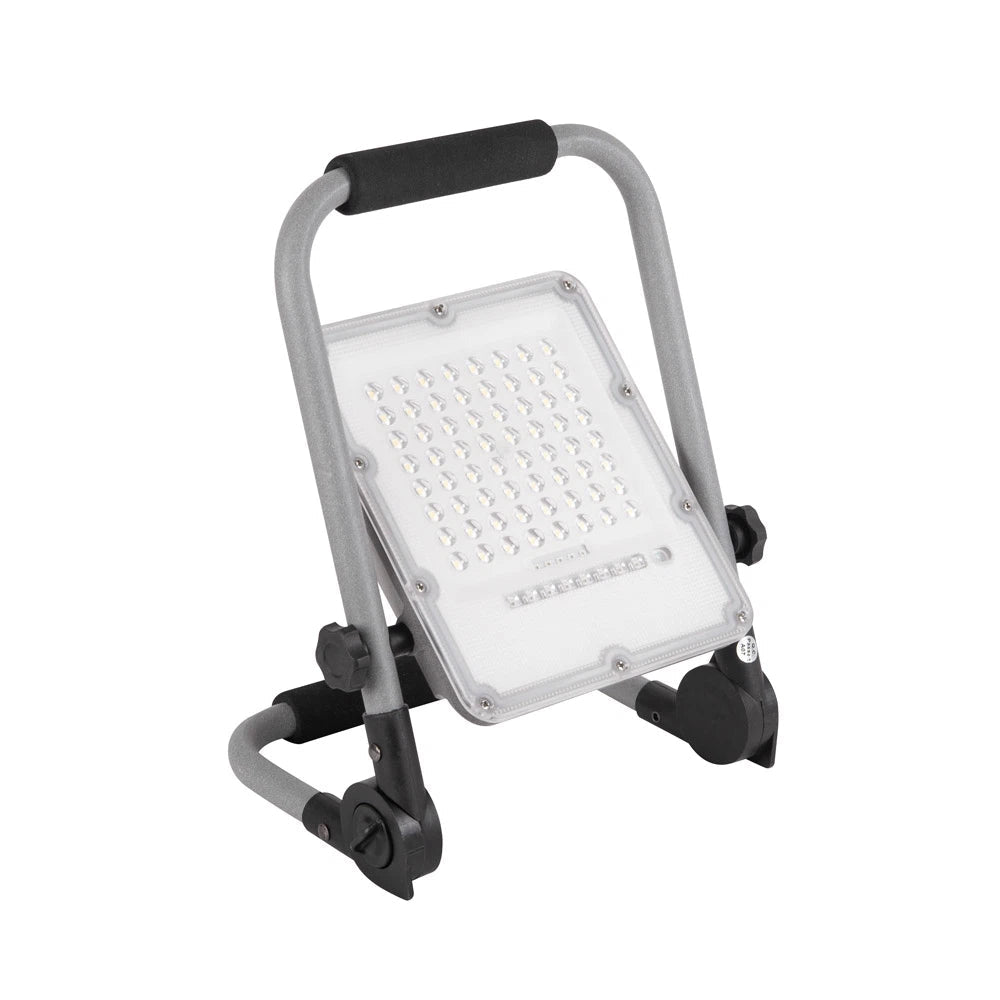 Proiector LED Portabil Gri 50W 6400K IP65 - NOVELITE - eVoltaSmart