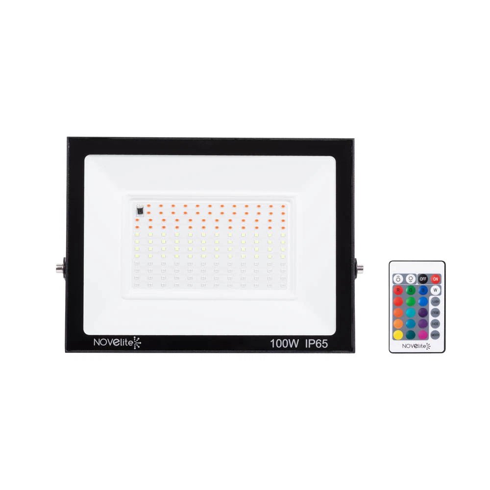 PROIECTOR LED RGB 100W IP65 - NOVELITE - eVoltaSmart